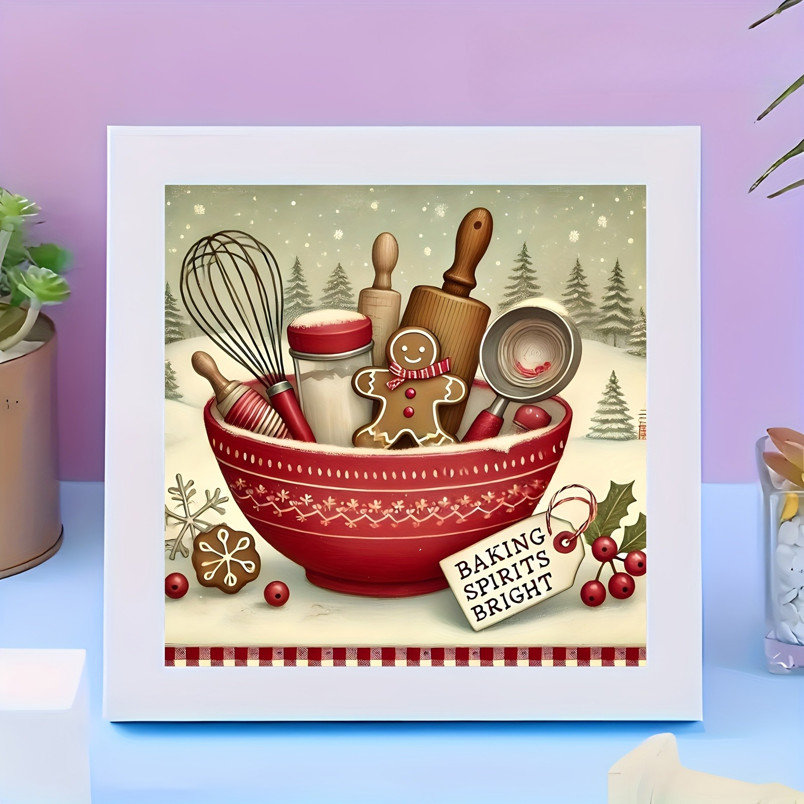1pc Gingerbread Man | Christma - Art Craft For Christmas ulasan dan harga