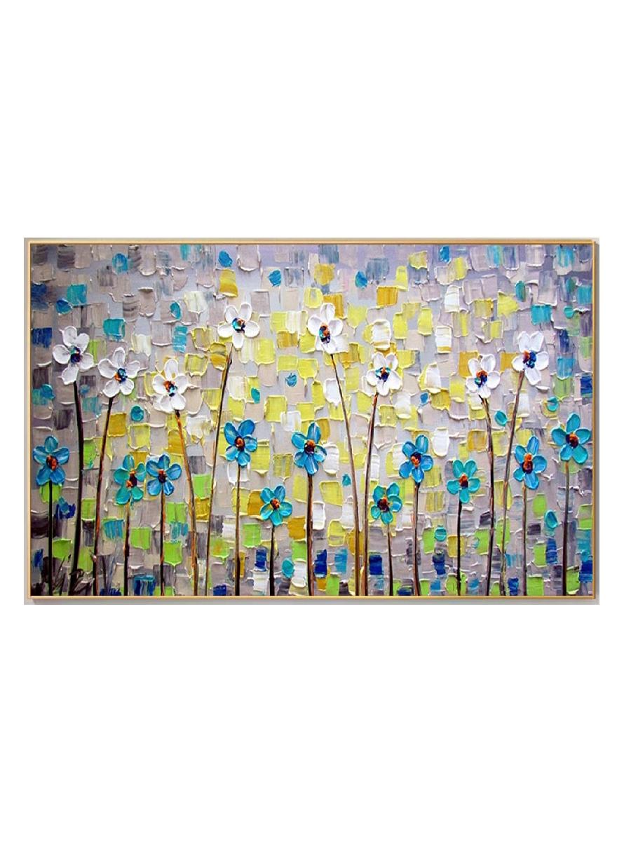 Modern Cherry Blossom Canvas A - Painting Knife Palette ulasan dan harga