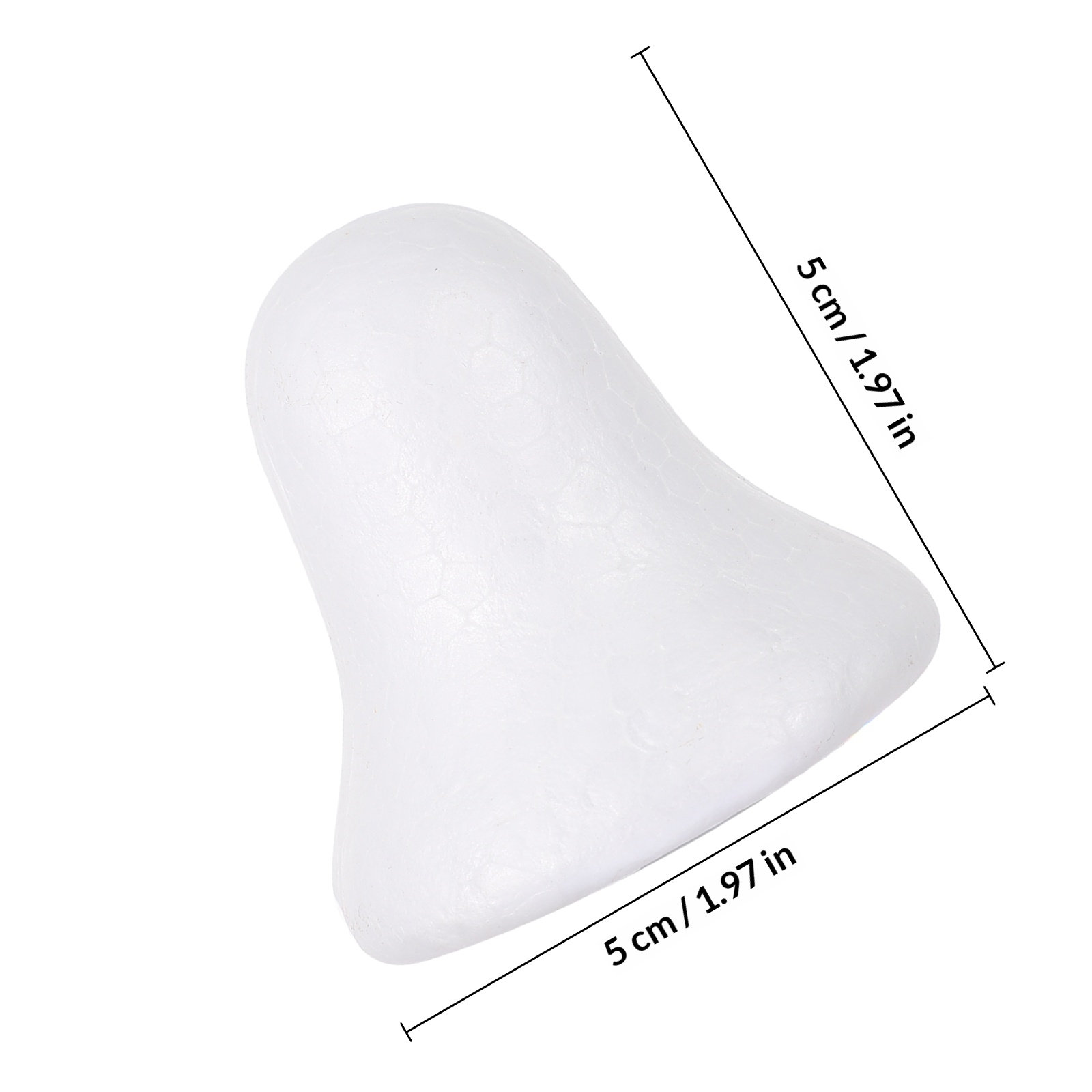 50Pcs DIY Jingle Bell Foam Mou - Art Craft For Christmas ulasan dan harga