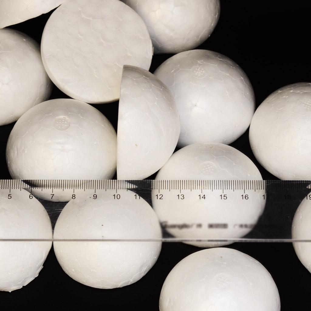 Polystyrene Foam Balls 50 Pack - Art Craft For Christmas ulasan dan harga