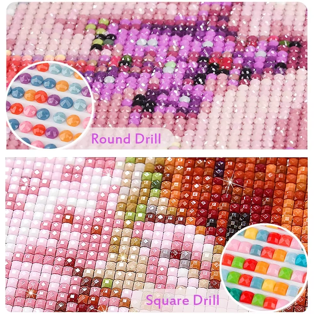 DIY 5D Diamond Painting, Full  - Art Craft For Christmas ulasan dan harga
