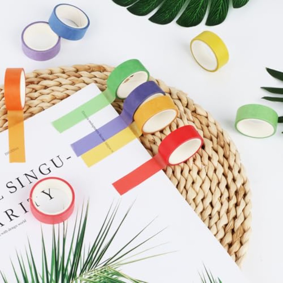 Washi Tape Set Decorative Tape - Art Craft Notebook ulasan dan harga