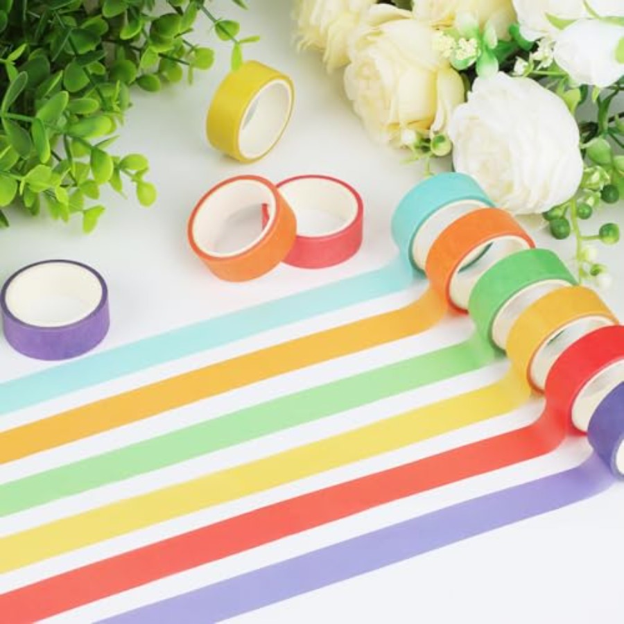 Washi Tape Set Decorative Tape - Art Craft Notebook ulasan dan harga