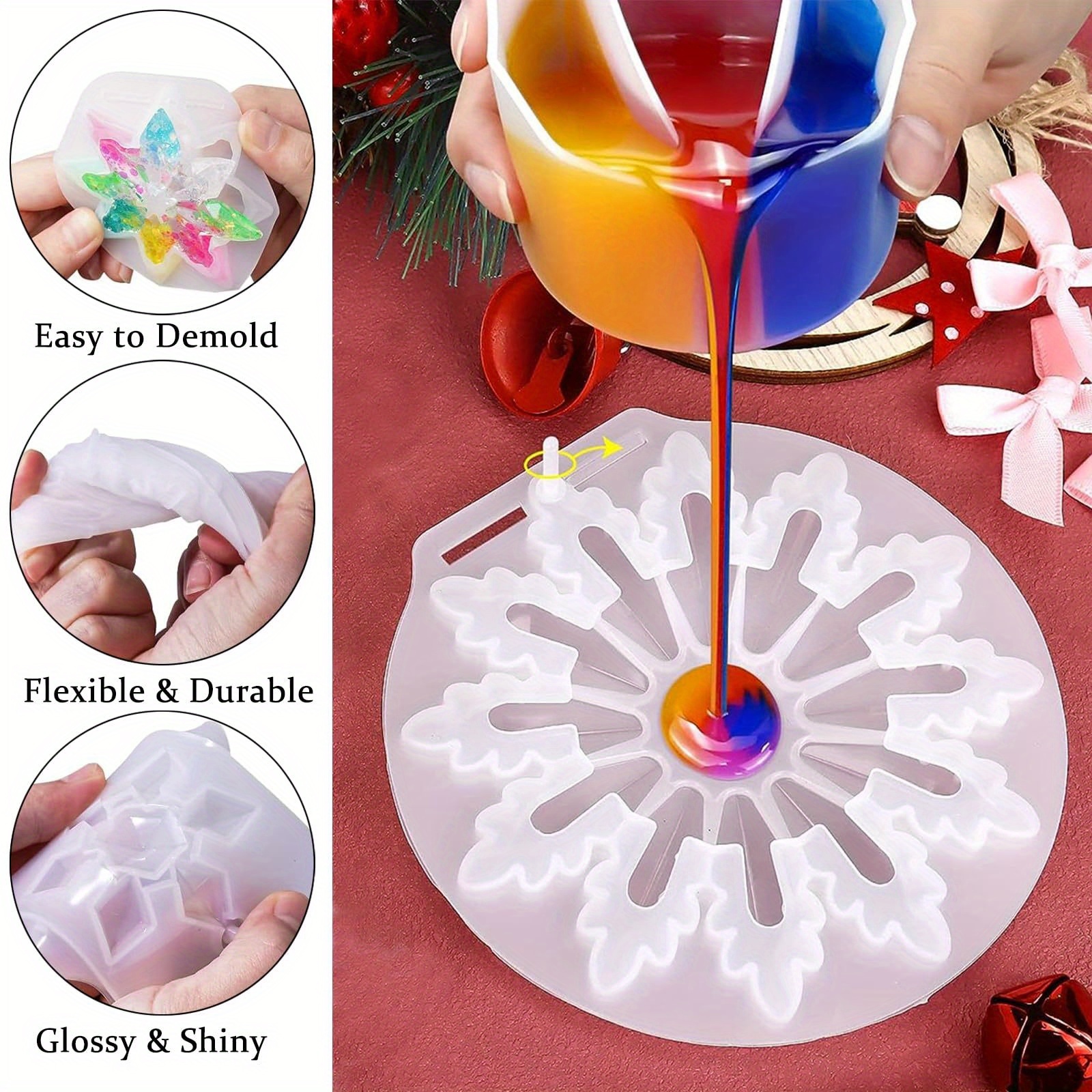 Resin Casting Molds Christmas  - Resin Casting Mold ulasan dan harga