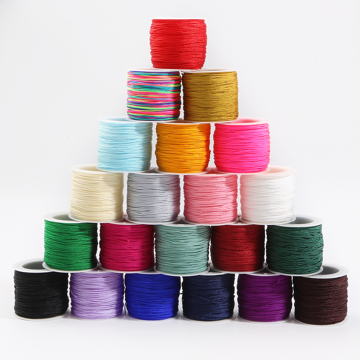 40m/lot 0.8mm Cotton Knotting  - Macrame Cord Cotton ulasan dan harga