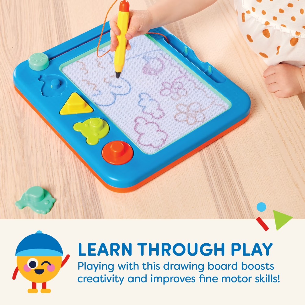 Easy Doodle Magnetic Drawing B - Art Craft For Preschoolers ulasan dan harga