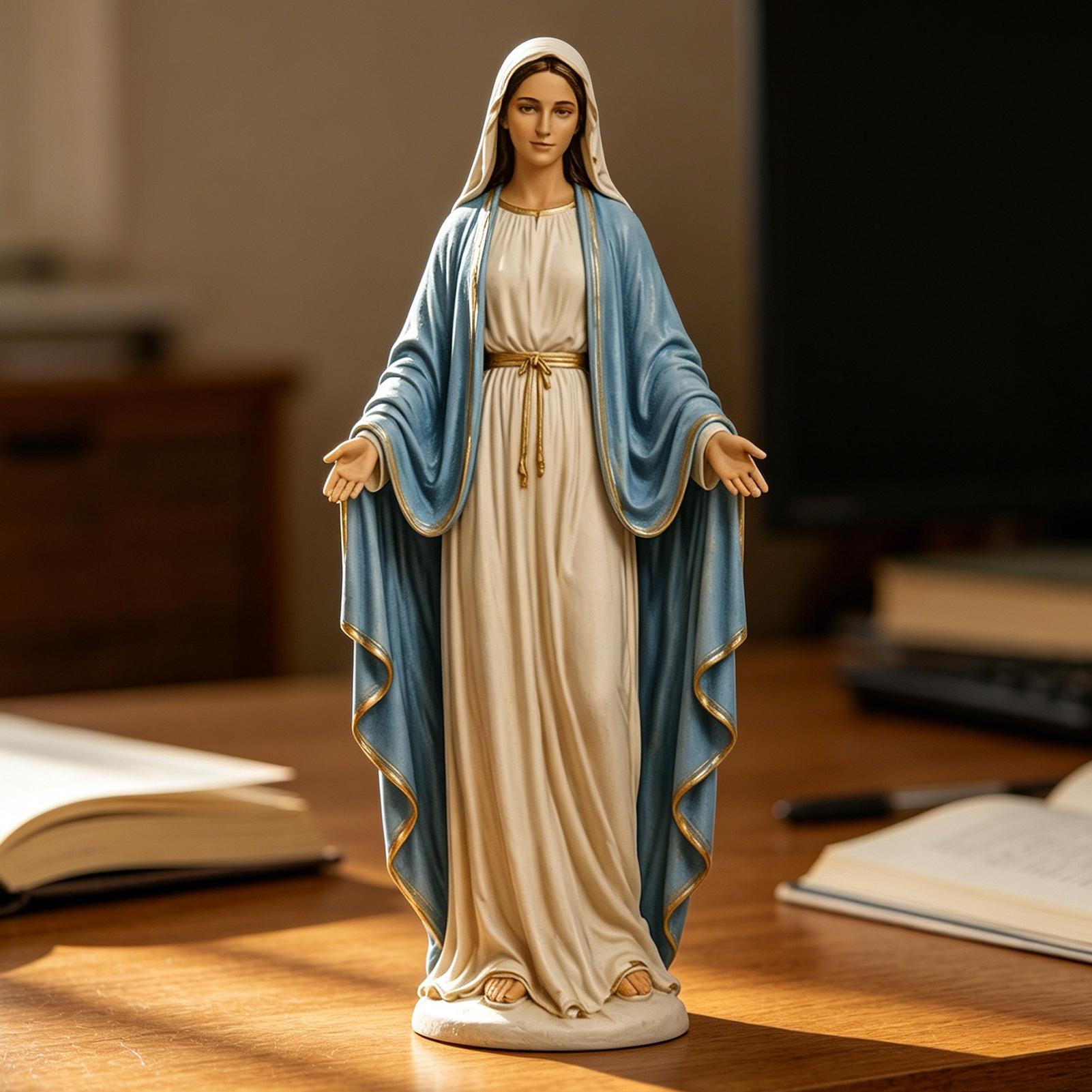 Virgin Mary Desktop Figurine O - Tv Art And Craft ulasan dan harga