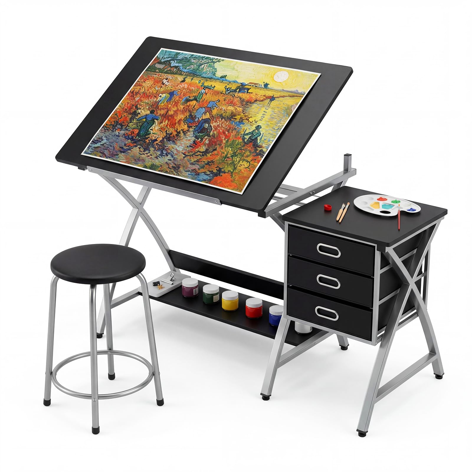 Tabletop Adjustable Drafting T - Art & Craft Kortingscode ulasan dan harga
