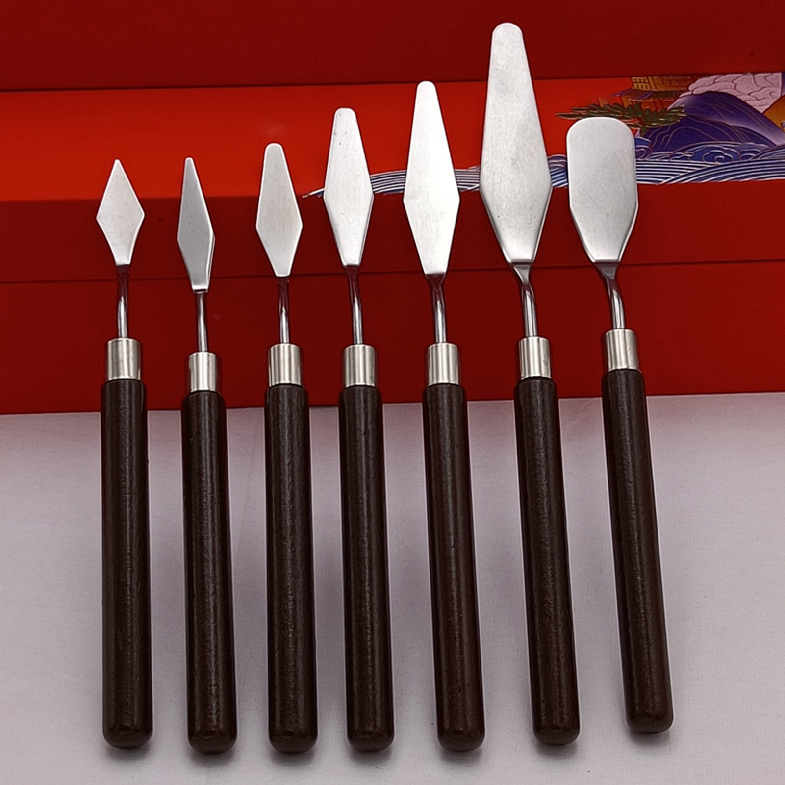 Stainless Steel Metal Spatula  - Painting Knife Palette ulasan dan harga
