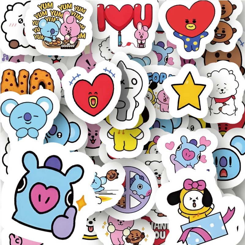 BT21 koya Shooky Mang Chimmy T - Origami Paper Set ulasan dan harga