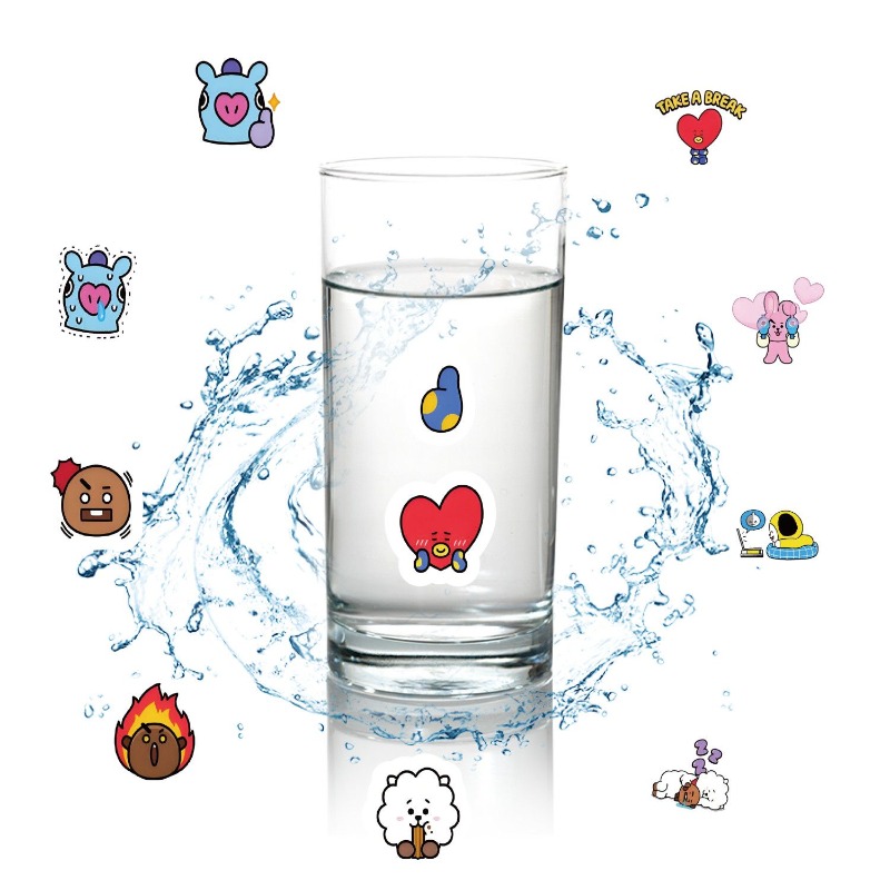 BT21 koya Shooky Mang Chimmy T - Origami Paper Set ulasan dan harga