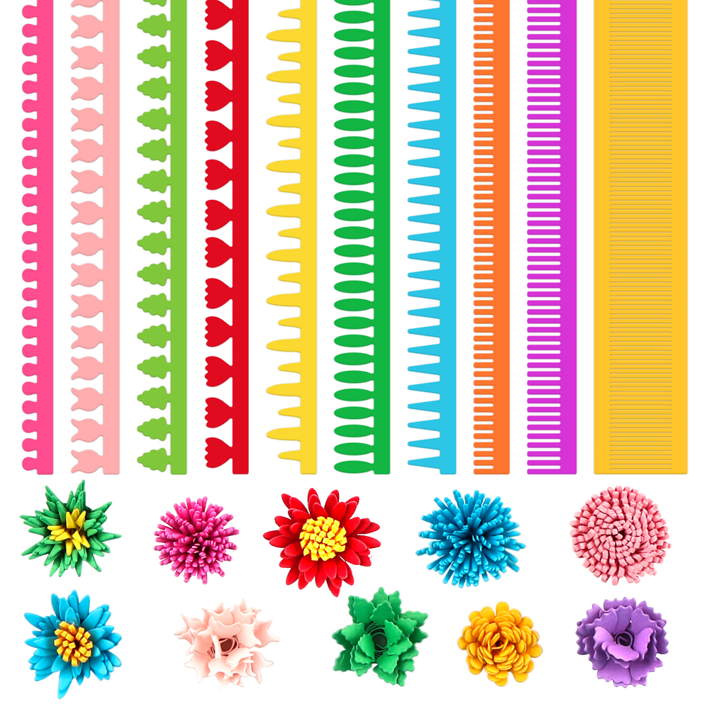 3D Spiral Flower Cutting Dies  - Quilling Paper Strips ulasan dan harga