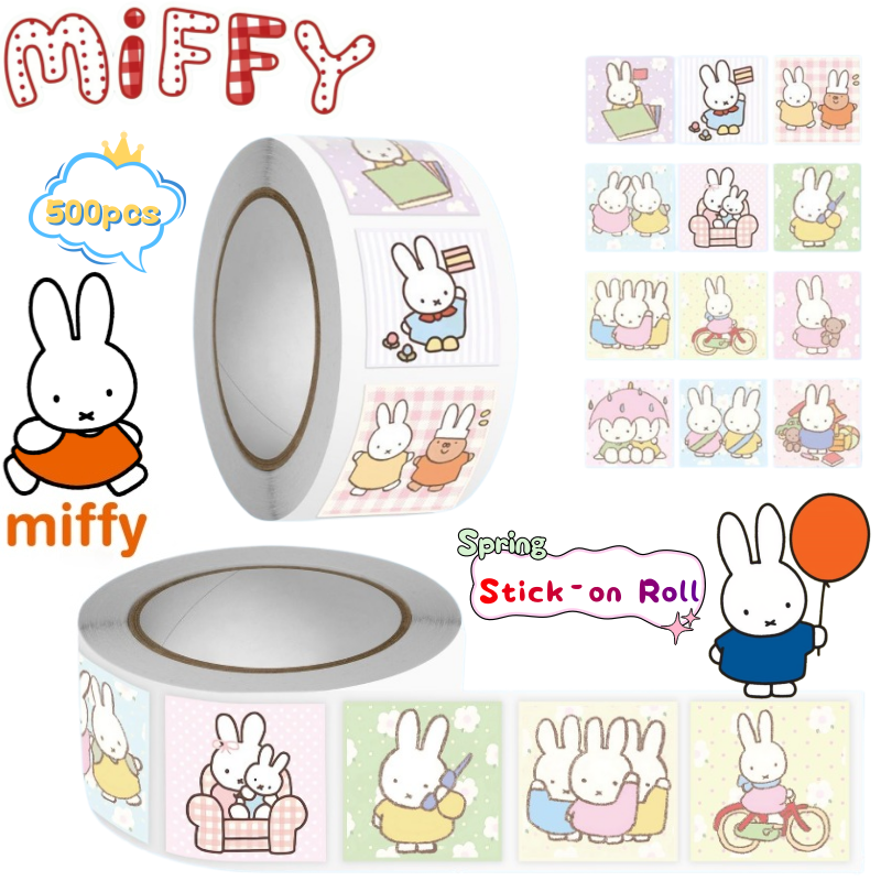 Miffy 500pcs Roll Sticker High - Origami Paper Set ulasan dan harga