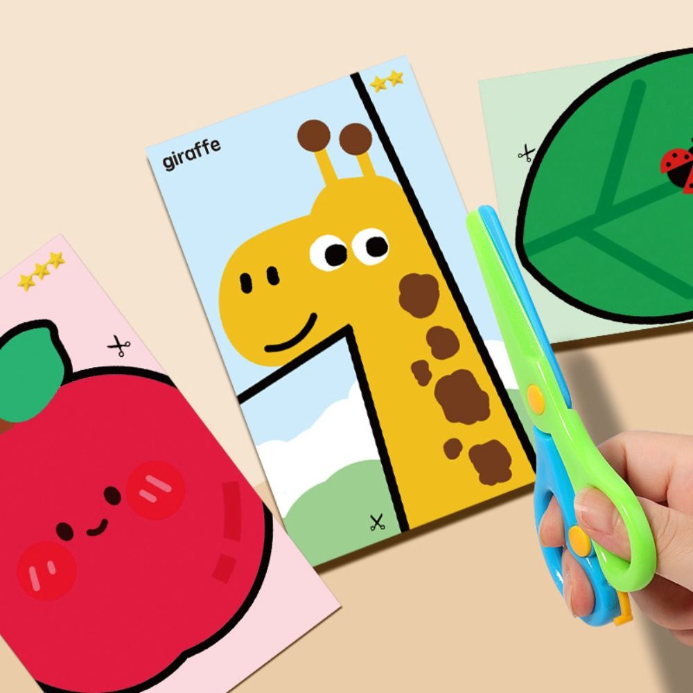 Safety Children Paper Cuttings - Art Craft For Preschoolers ulasan dan harga