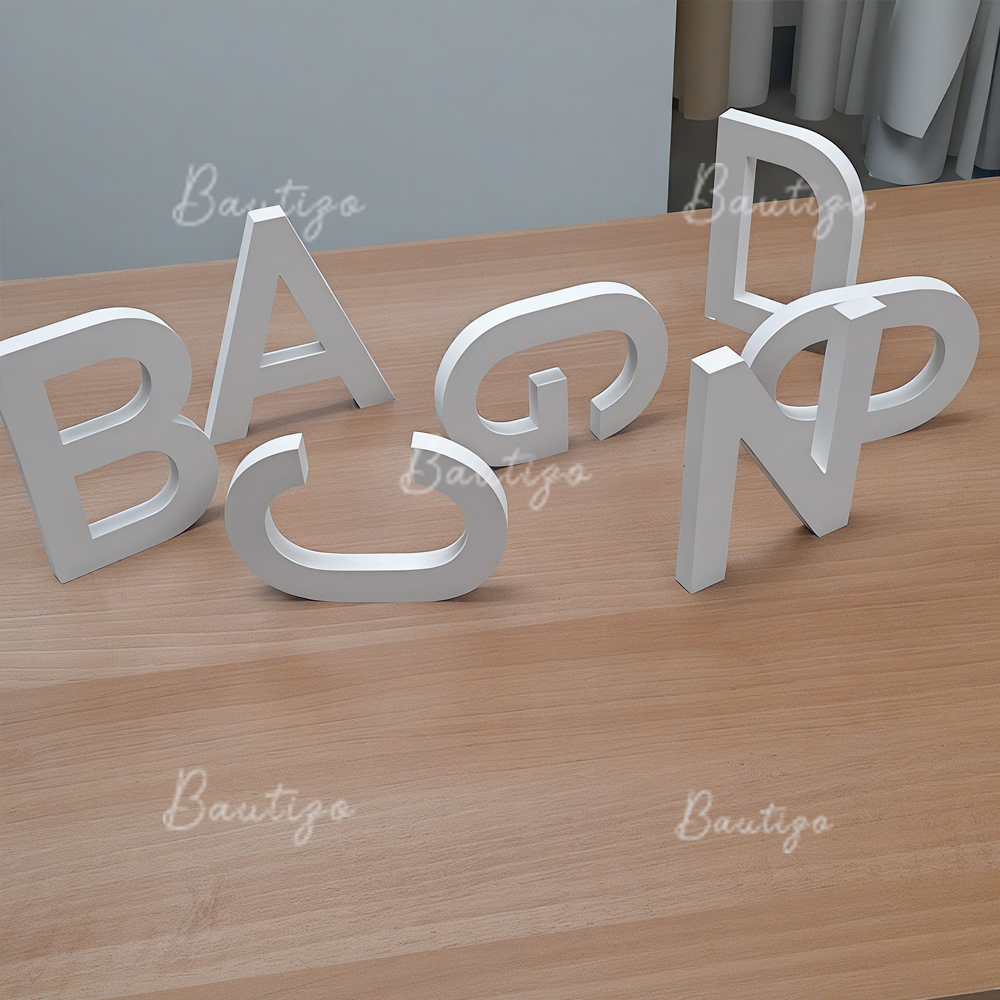 DIY Slogan Logo Letter 15CM Wh - Art Craft Logo ulasan dan harga