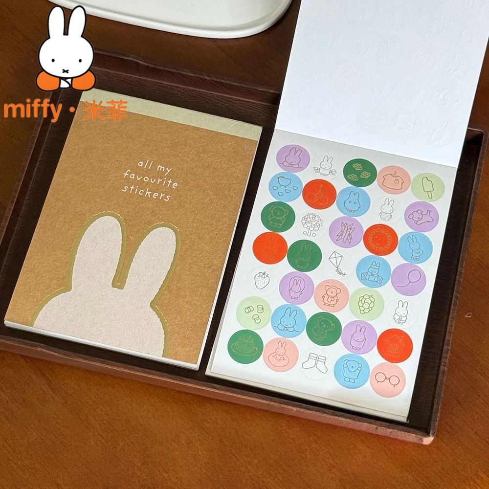 Cute Miffy Sticker Book DIY Jo - Art Craft Notebook ulasan dan harga
