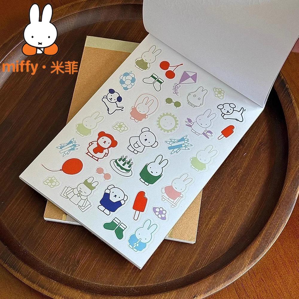 Cute Miffy Sticker Book DIY Jo - Art Craft Notebook ulasan dan harga
