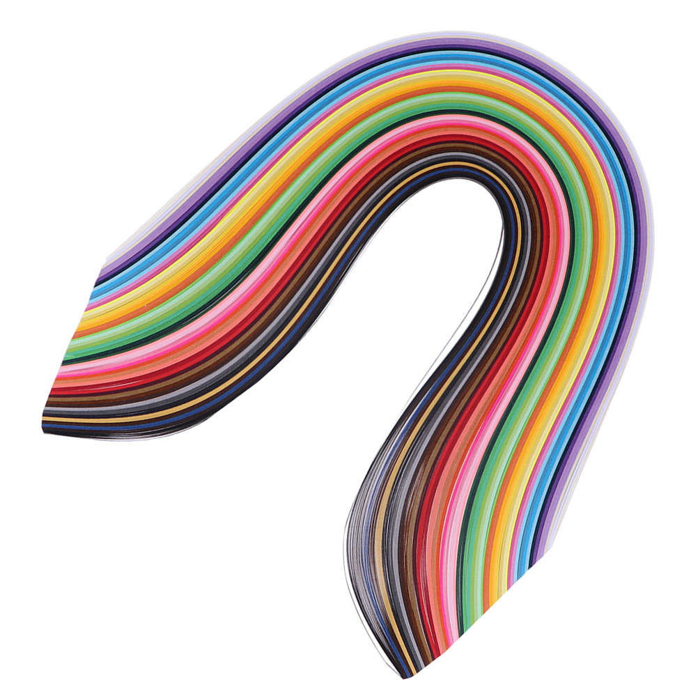 1000Pcs Quilling Paper Strips  - Quilling Paper Strips ulasan dan harga