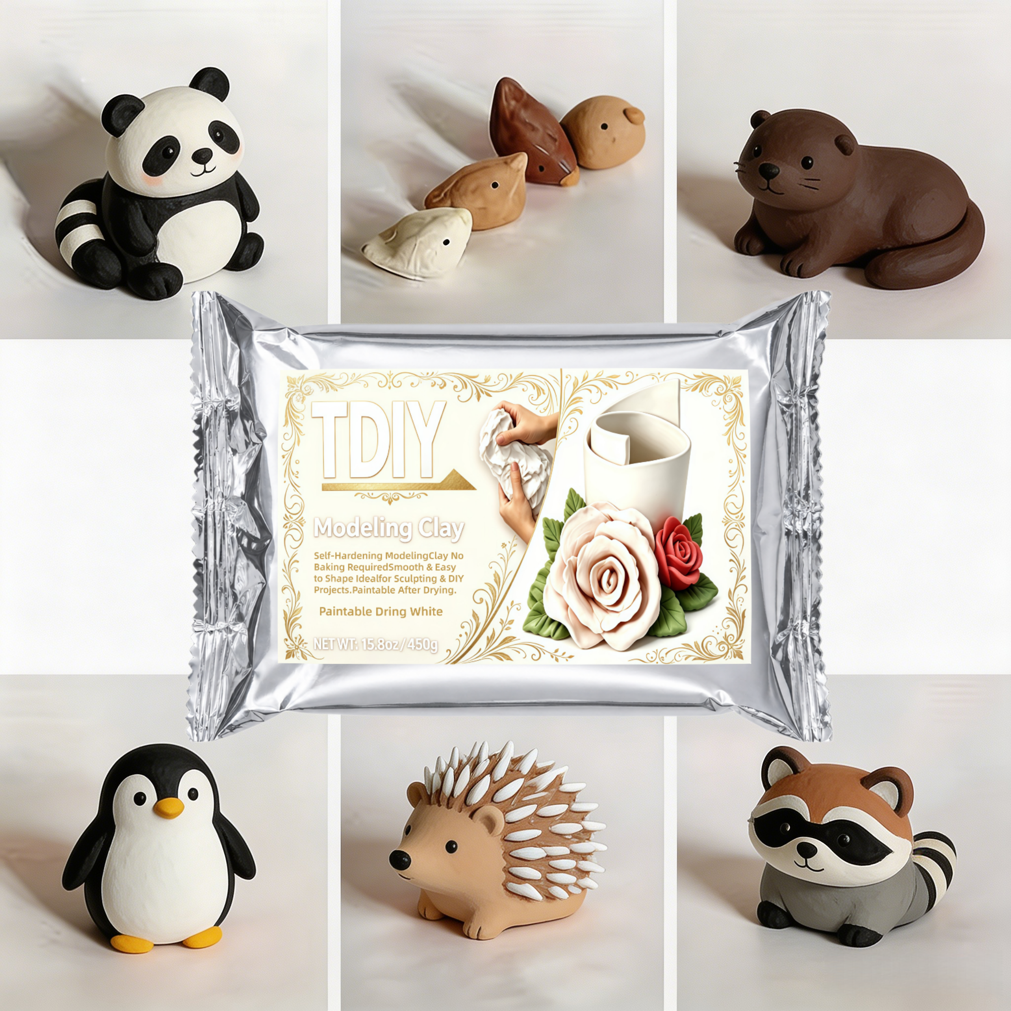 Smooth Air-Dry Clay, Modeling  - Air Dry Clay ulasan dan harga