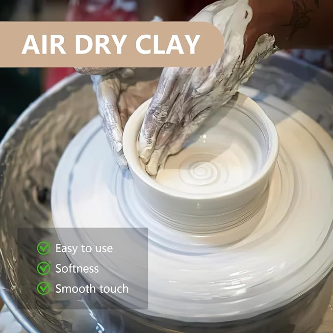 Smooth Air-Dry Clay, Modeling  - Air Dry Clay ulasan dan harga