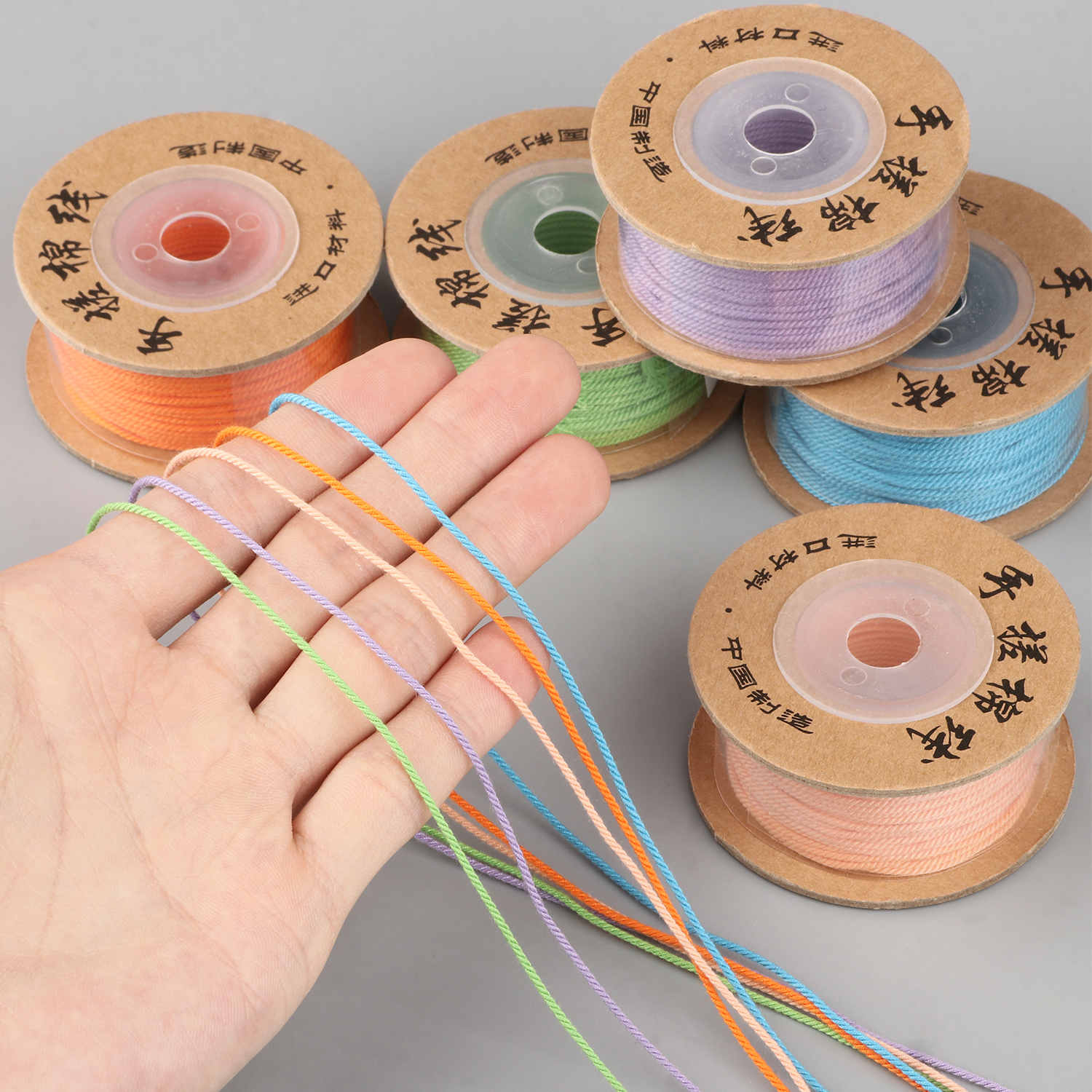 20M 1mm Premium Cotton Macrame - Macrame Cord Cotton ulasan dan harga