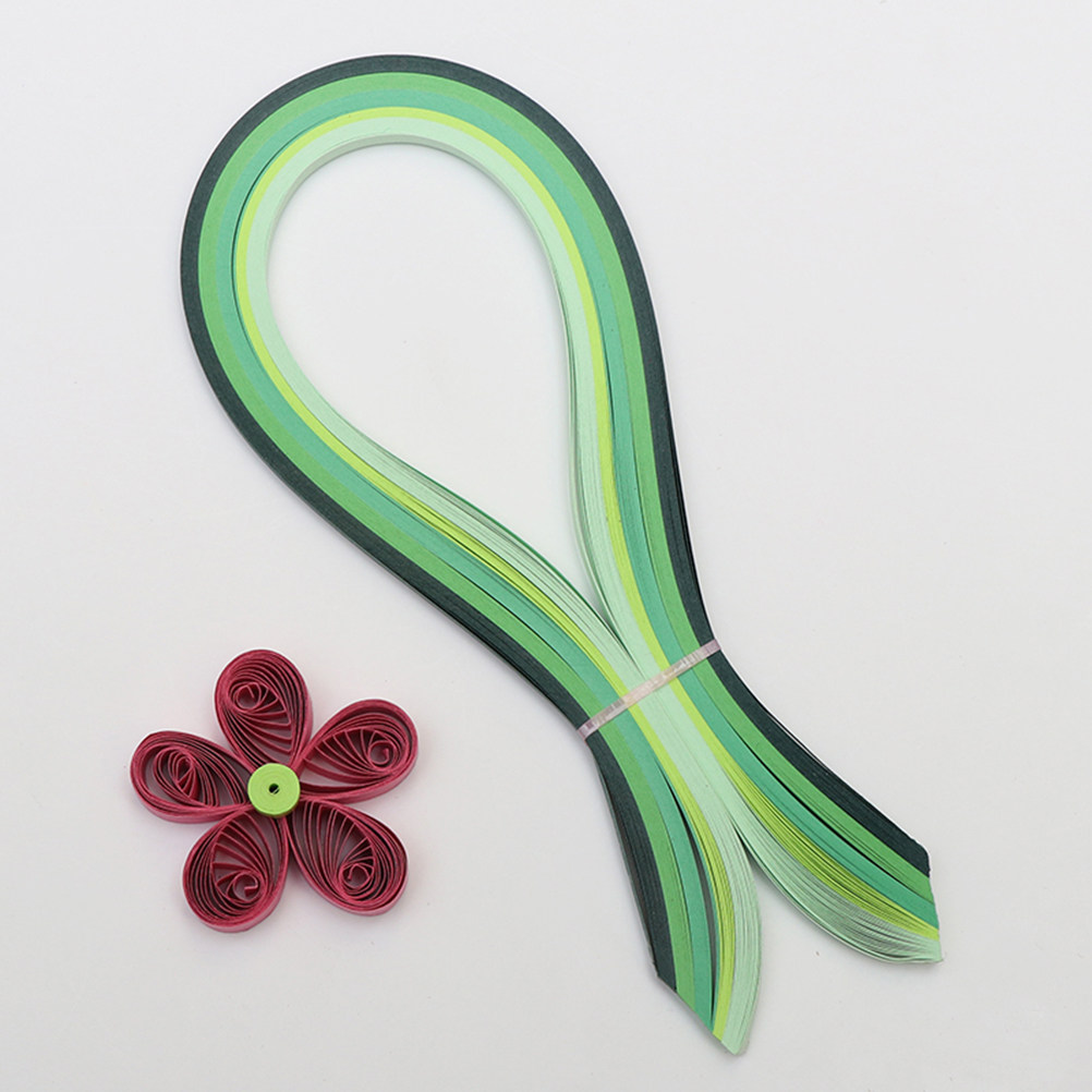 9Pcs DIY Paper Quilling Strips - Quilling Paper Strips ulasan dan harga