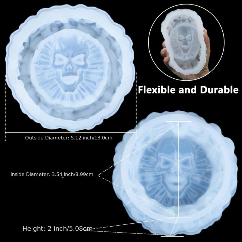 Ashtray mold, skull DIY craft  - Resin Casting Mold ulasan dan harga