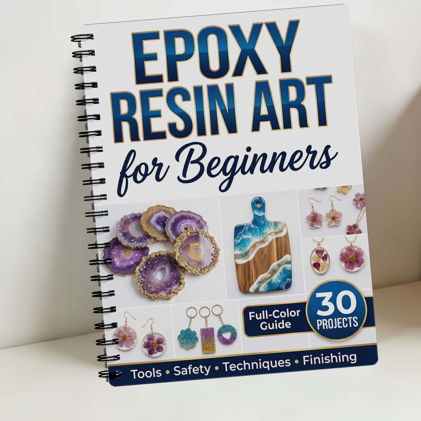 Epoxy Resin Art Book Guide Lea - Art Craft Book ulasan dan harga