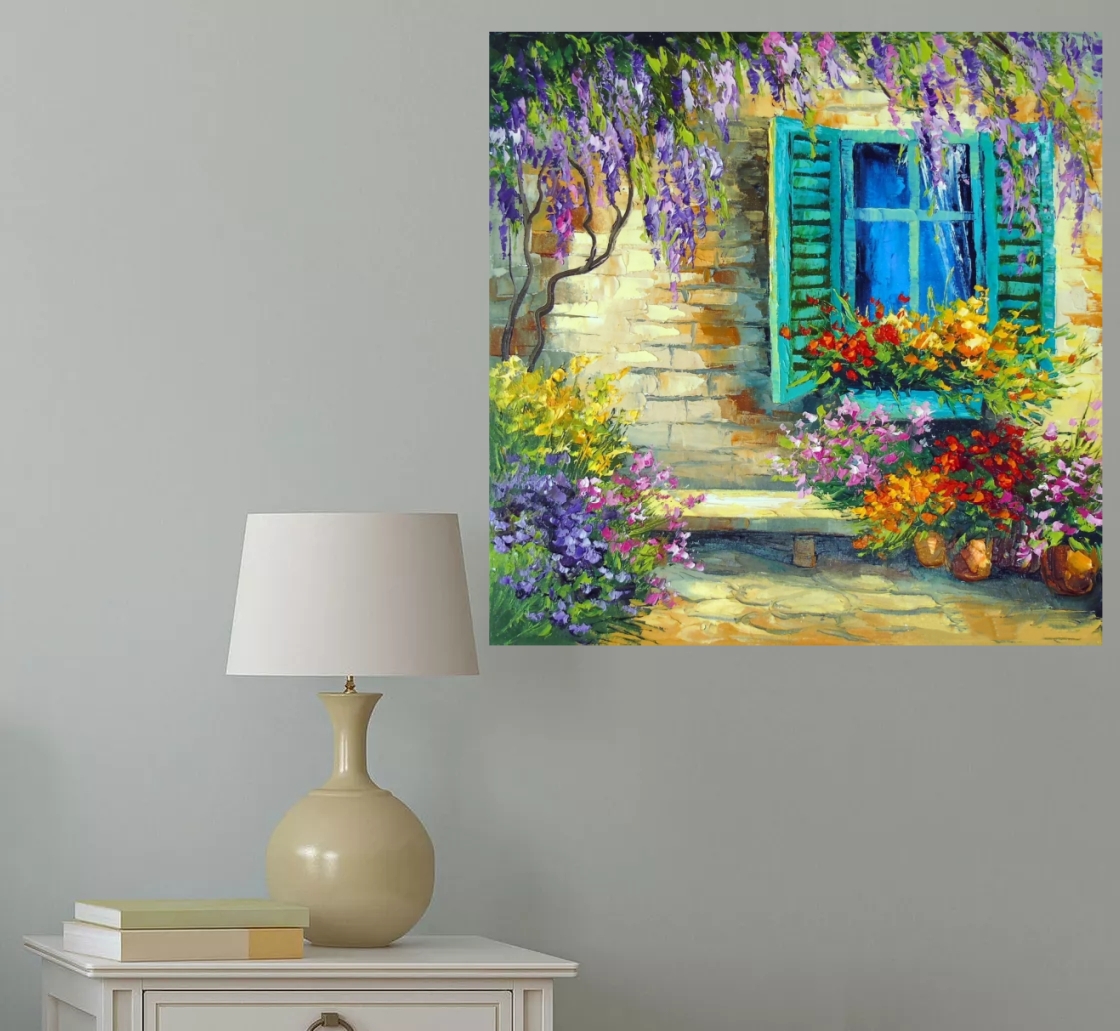 Impressionistic Wisteria Windo - Painting Knife Palette ulasan dan harga