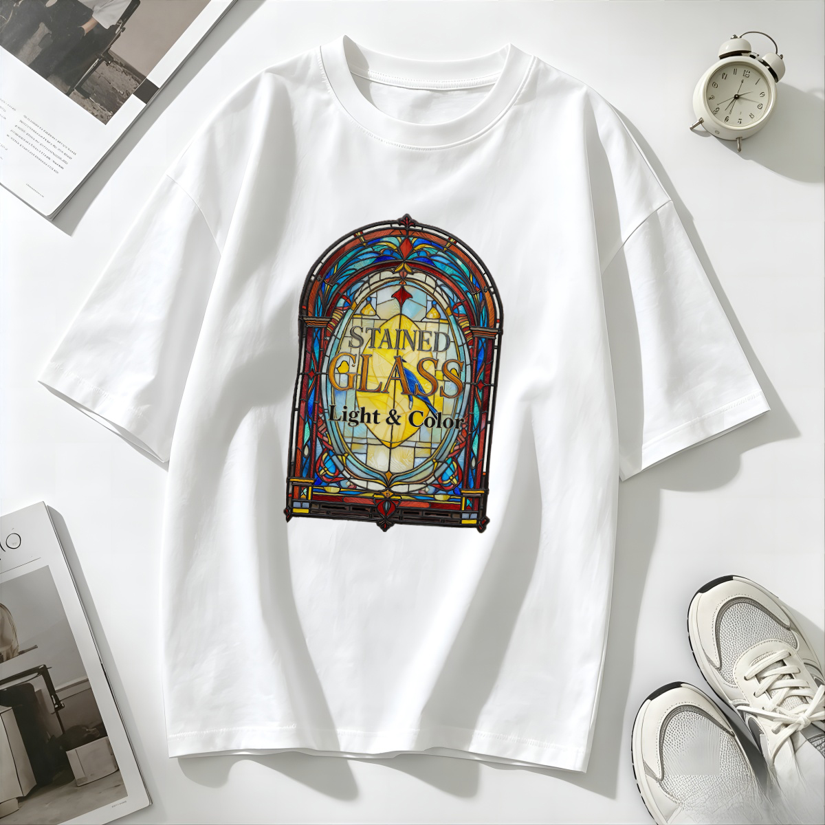 T Shirts Canvas Hemp Artisan D - Art Craft Logo ulasan dan harga