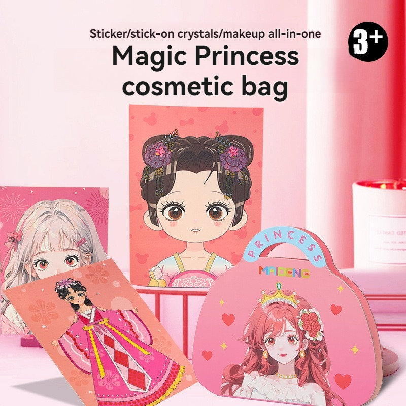 3 in 1 Princess Makeup Kit DIY - Art Craft Book ulasan dan harga