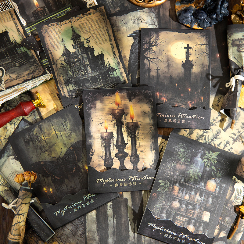 1pack/20pcs Dark Gothic Art Jo - Art Craft Notebook ulasan dan harga