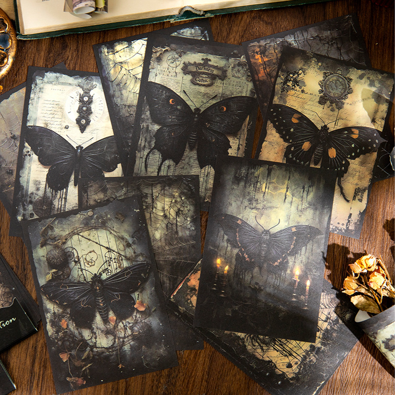 1pack/20pcs Dark Gothic Art Jo - Art Craft Notebook ulasan dan harga