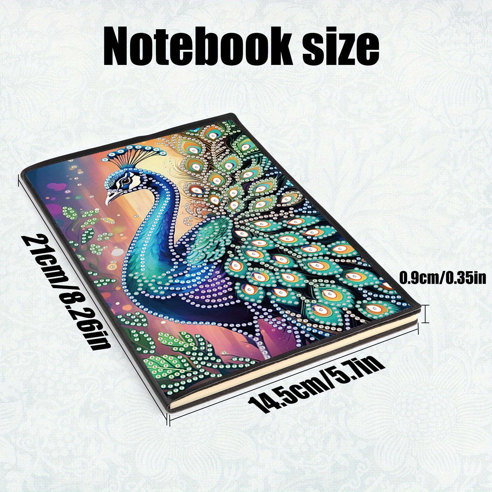 5D DIY Special Shape Diamond A - Art Craft Notebook ulasan dan harga