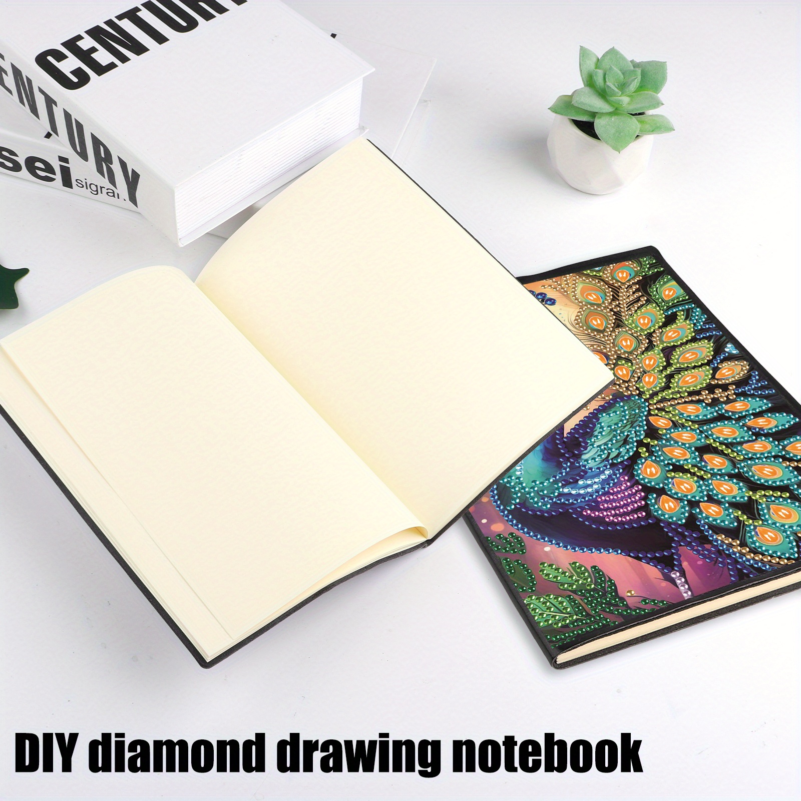 5D DIY Special Shape Diamond A - Art Craft Notebook ulasan dan harga