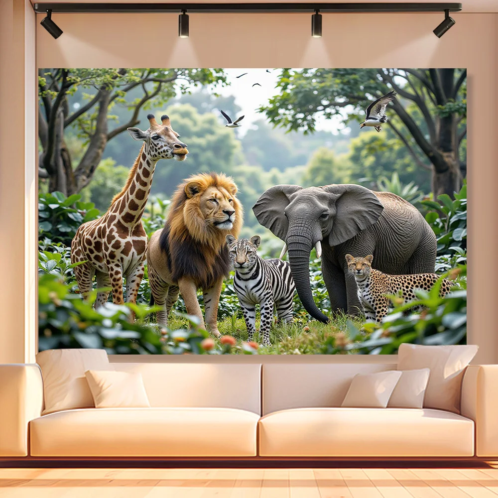 Jungle Wildlife Animals Advent - Art And Craft Jungle ulasan dan harga