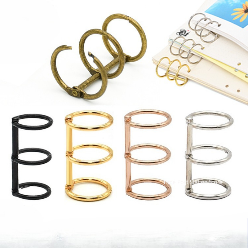 1PC 3-Hole Metal Clip Book Rin - Art Craft Book ulasan dan harga