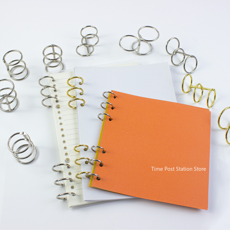 1PC 3-Hole Metal Clip Book Rin - Art Craft Book ulasan dan harga