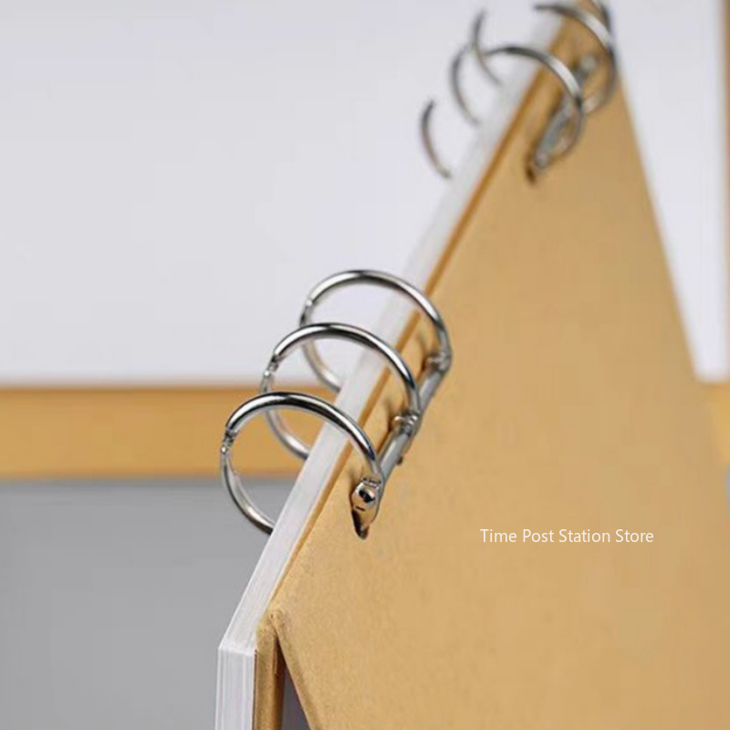 1PC 3-Hole Metal Clip Book Rin - Art Craft Book ulasan dan harga