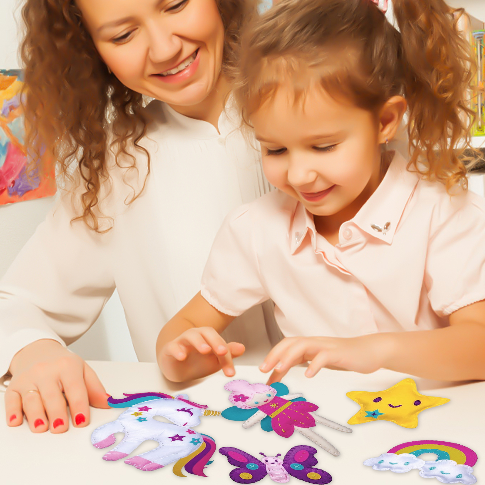 9/8/5Pcs Kids Sewing Kit DIY F - Art Craft For Preschoolers ulasan dan harga
