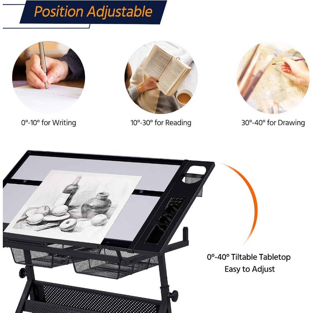 Height Adjustable Drafting Tab - Art & Craft Kortingscode ulasan dan harga
