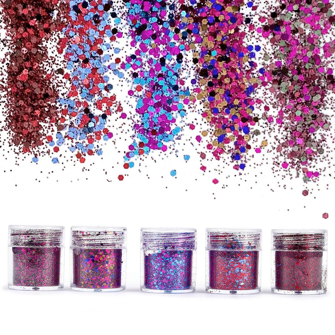 4/5 bottles Dreamlike Glitter  - Art Craft For Christmas ulasan dan harga