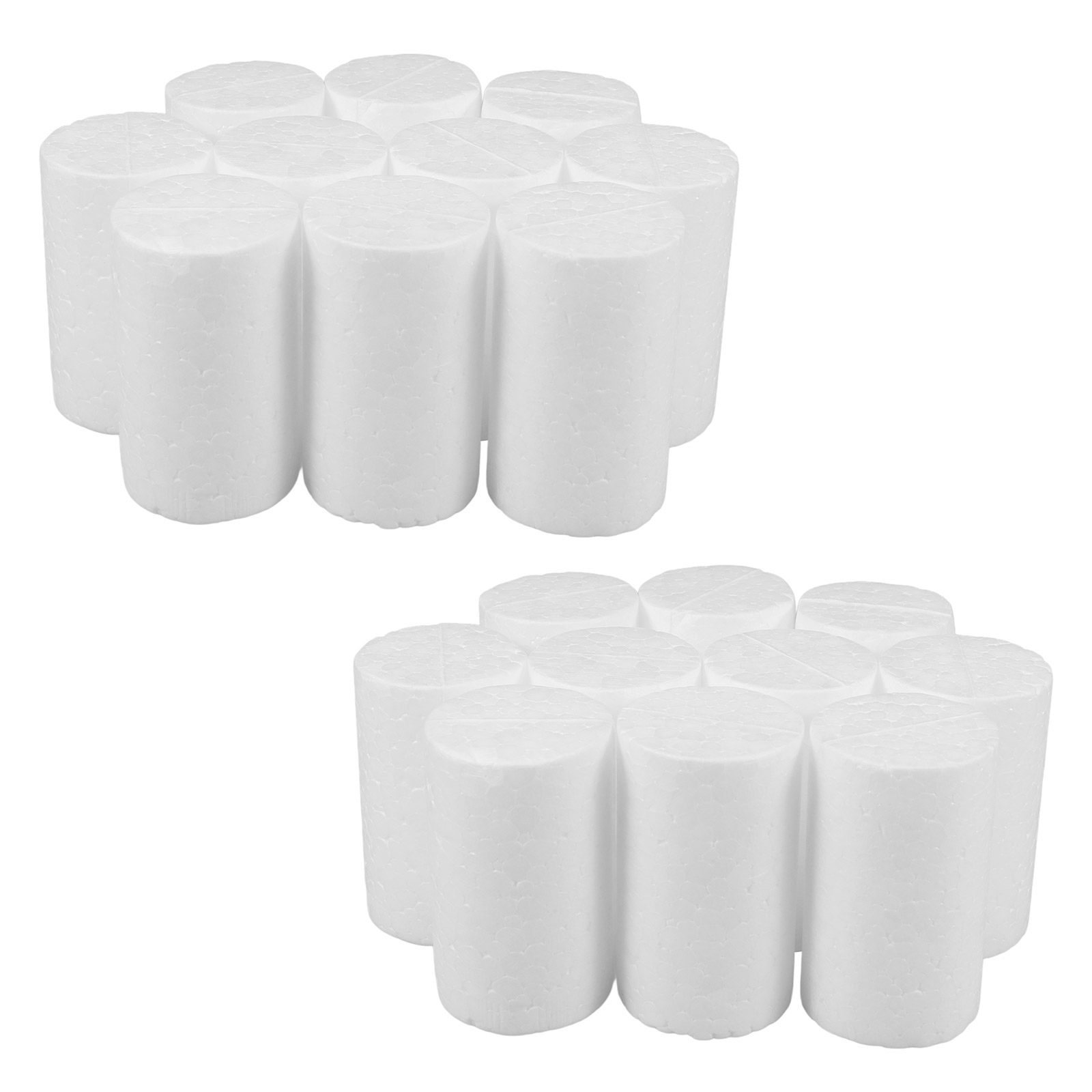 20Pcs White Polystyrene Foam C - Art Craft For Christmas ulasan dan harga