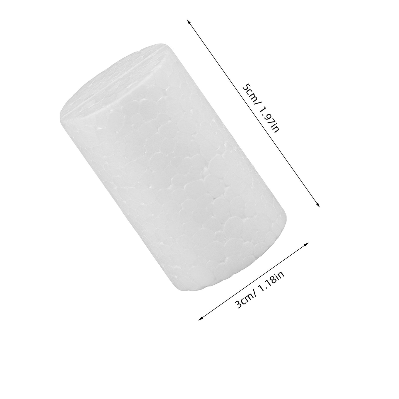 20Pcs White Polystyrene Foam C - Art Craft For Christmas ulasan dan harga