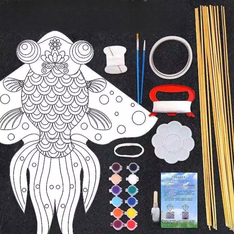 DIY Kite Kit Children's Handma - Art Craft Kite ulasan dan harga