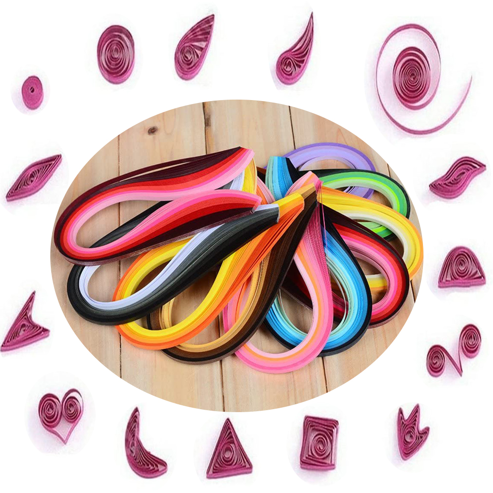 Paper Quilling Set 18 Kinds To - Quilling Paper Strips ulasan dan harga
