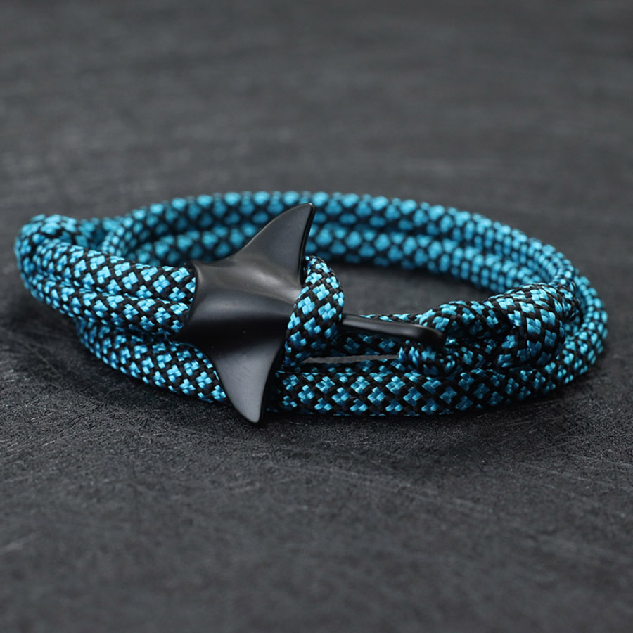 Stylish Manta Bracelet Men Wom - Macrame Cord Cotton ulasan dan harga