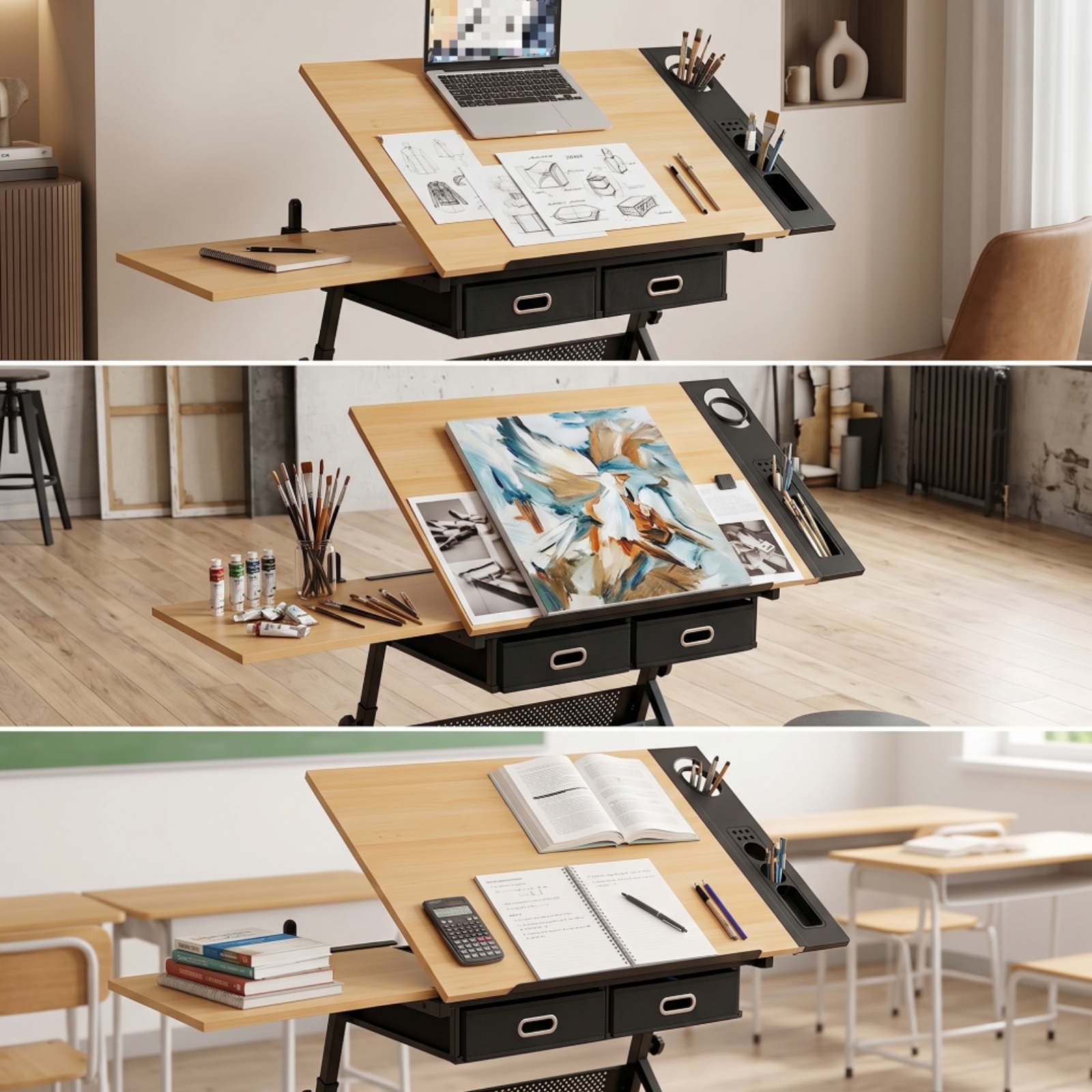 Drafting Table Versatile Draft - Art & Craft Kortingscode ulasan dan harga