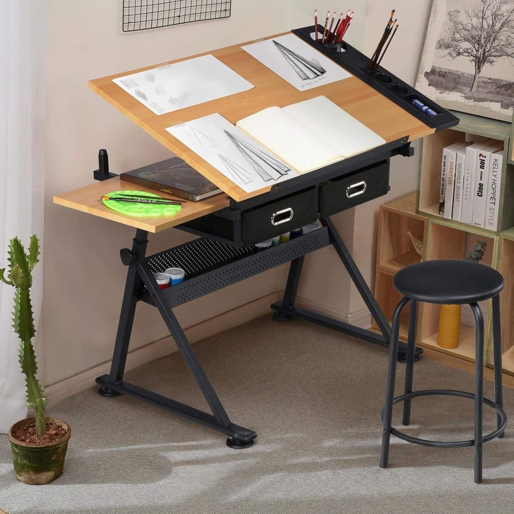 Height Adjustable Drating Tabl - Art & Craft Kortingscode ulasan dan harga