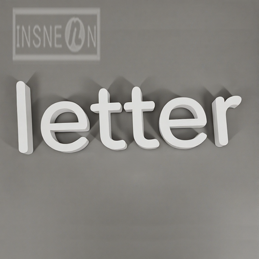 DIY Slogan Logo Letter 15CM Wh - Art Craft Logo ulasan dan harga
